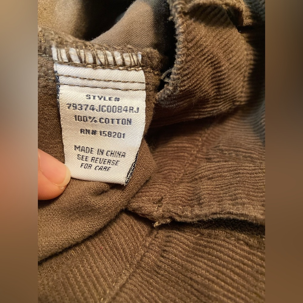 Angel Kiss Men's Dark Brown Cargo Pants size: 13/31 - Picture 11 of 11